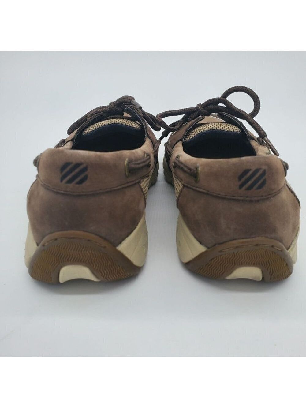 sperry West Marine Performance Low Boat Shoes Brown Leather Size 6.5 M - Picture 7 of 8